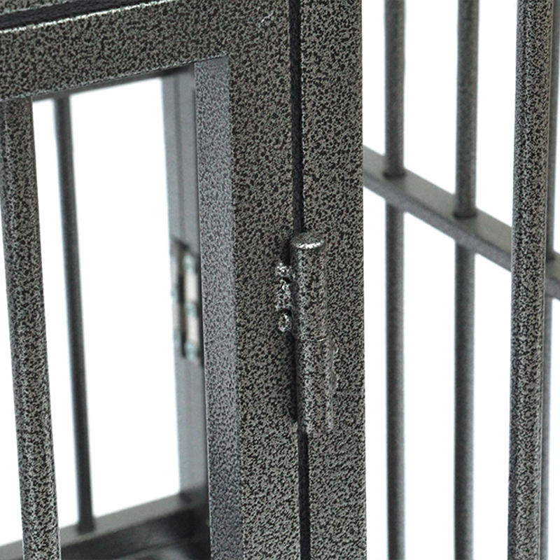 Buksan ang tuktok na mabibigat na tubo ng metal na aso Buksan ang tuktok na mabibigat na tubo ng metal na aso