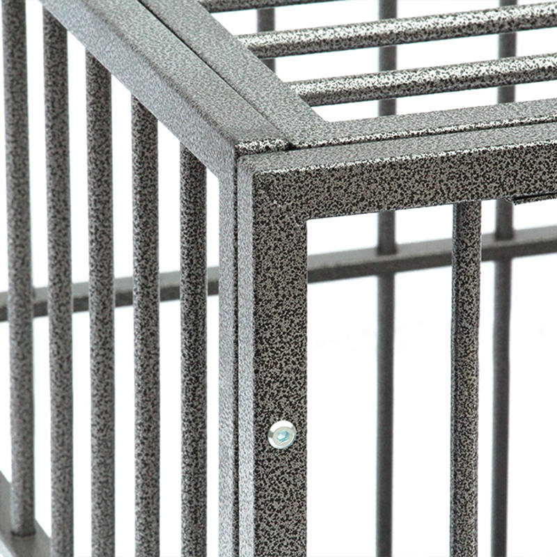 Buksan ang tuktok na mabibigat na tubo ng metal na aso Buksan ang tuktok na mabibigat na tubo ng metal na aso