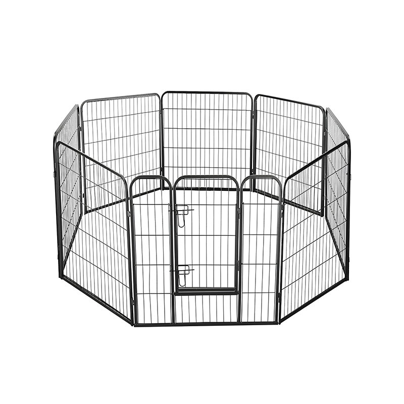 Metal Dog Fence Enclosure Foldable Tube Dog Playpen Metal Dog Fence Enclosure Foldable Tube Dog Playpen