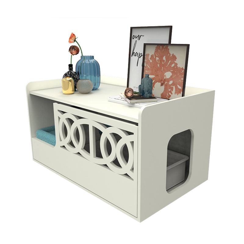 Nakatagong banyo sa banyo na enclosure ng basura ng gabinete ng gabinete cat cage Nakatagong banyo sa banyo na enclosure ng basura ng gabinete ng gabinete cat cage