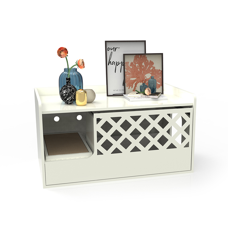 Nakatagong banyo sa banyo na enclosure ng basura ng gabinete ng gabinete cat cage Nakatagong banyo sa banyo na enclosure ng basura ng gabinete ng gabinete cat cage