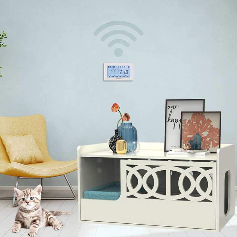 Nakatagong banyo sa banyo na enclosure ng basura ng gabinete ng gabinete cat cage Nakatagong banyo sa banyo na enclosure ng basura ng gabinete ng gabinete cat cage