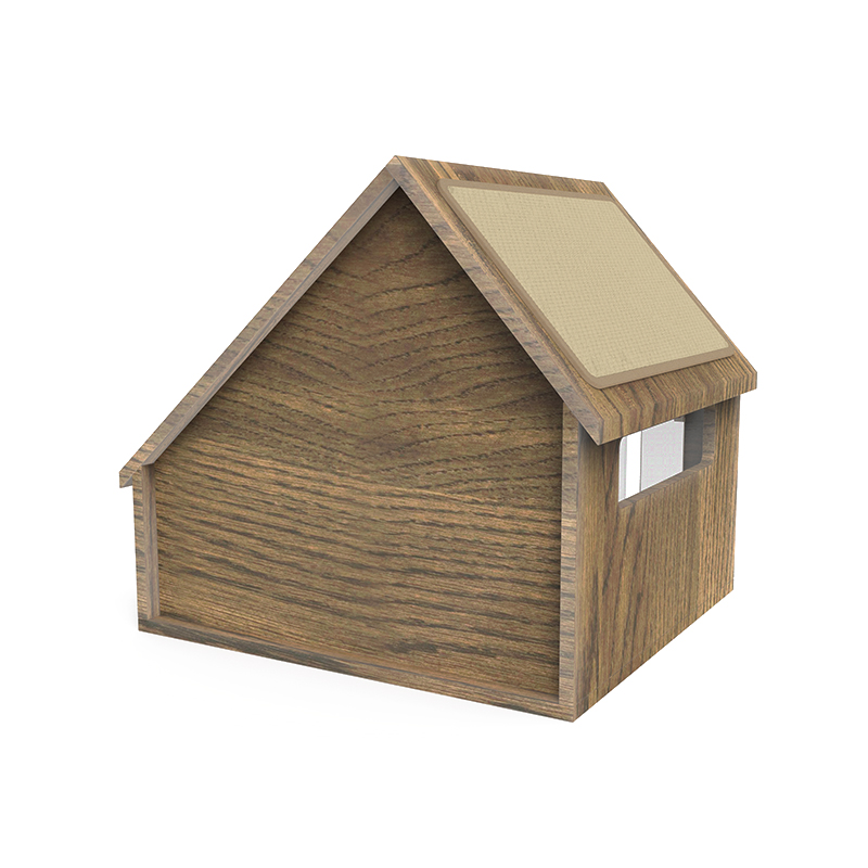 Modernong panloob na kahoy na pusa ng bahay na kasangkapan sa bahay na hawla ng pusa na may scratching board Modernong panloob na kahoy na pusa ng bahay na kasangkapan sa bahay na hawla ng pusa na may scratching board