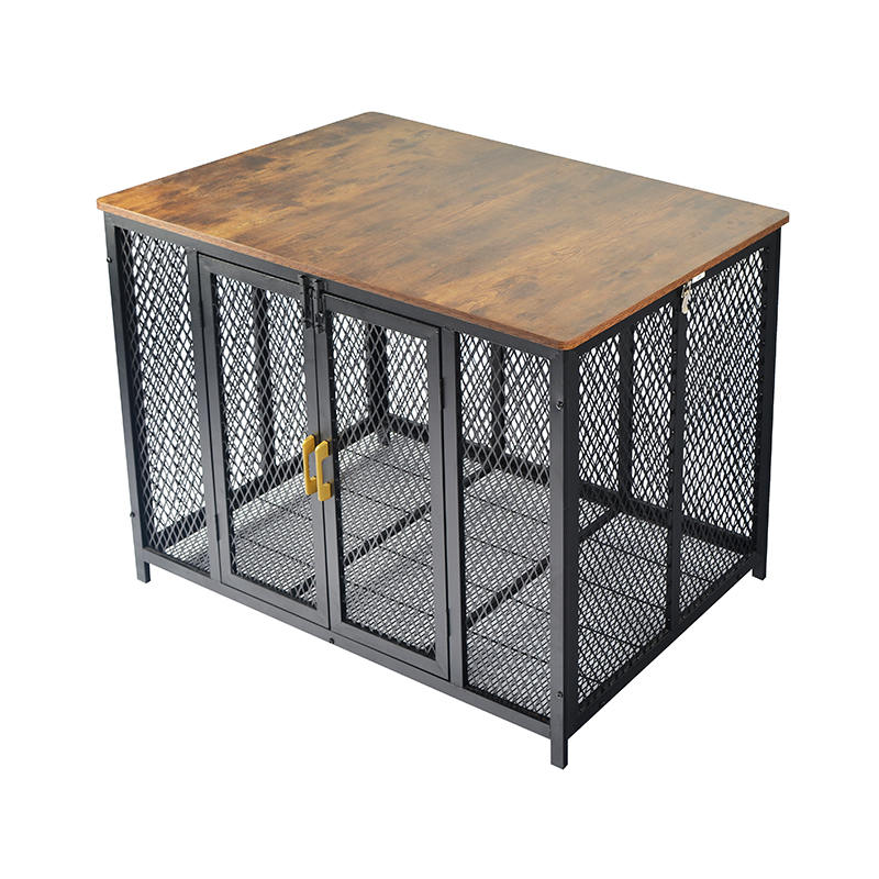 Buksan ang tuktok na mabibigat na tungkulin na kahoy na istilo ng istilo ng aso Buksan ang tuktok na mabibigat na tungkulin na kahoy na istilo ng istilo ng aso