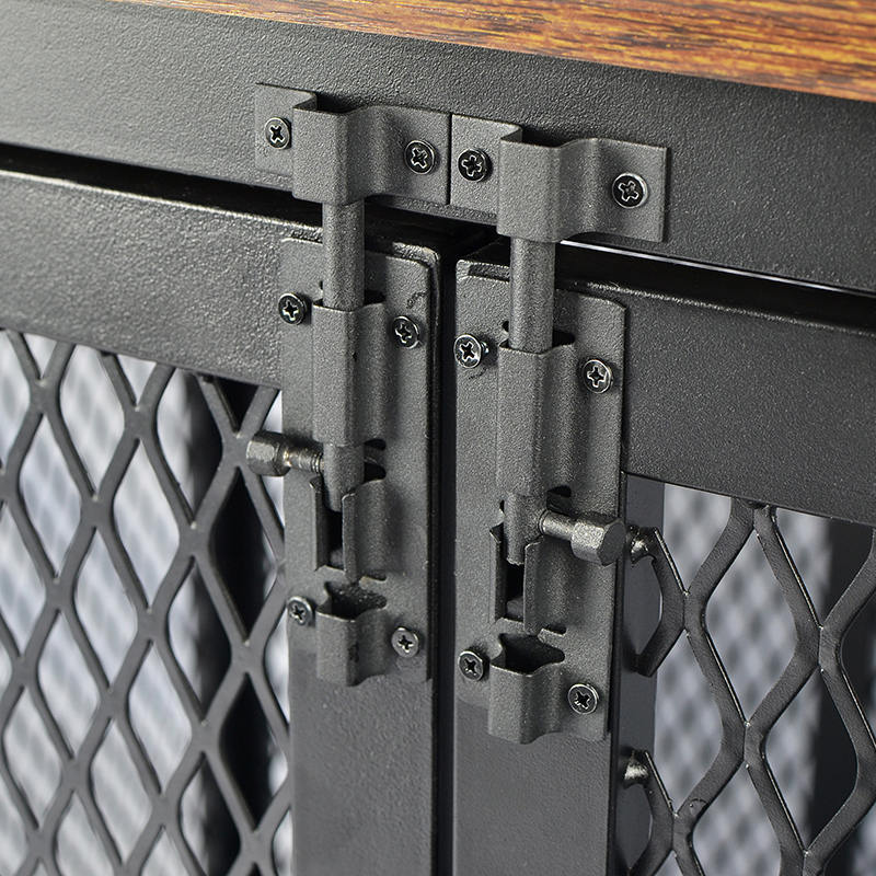 Buksan ang tuktok na mabibigat na tungkulin na kahoy na istilo ng istilo ng aso Buksan ang tuktok na mabibigat na tungkulin na kahoy na istilo ng istilo ng aso