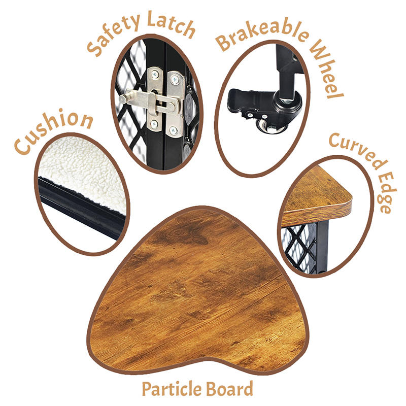 Estilo ng Muwebles Malaking kahoy na hubog ng aso na may mga gulong at unan Estilo ng Muwebles Malaking kahoy na hubog ng aso na may mga gulong at unan