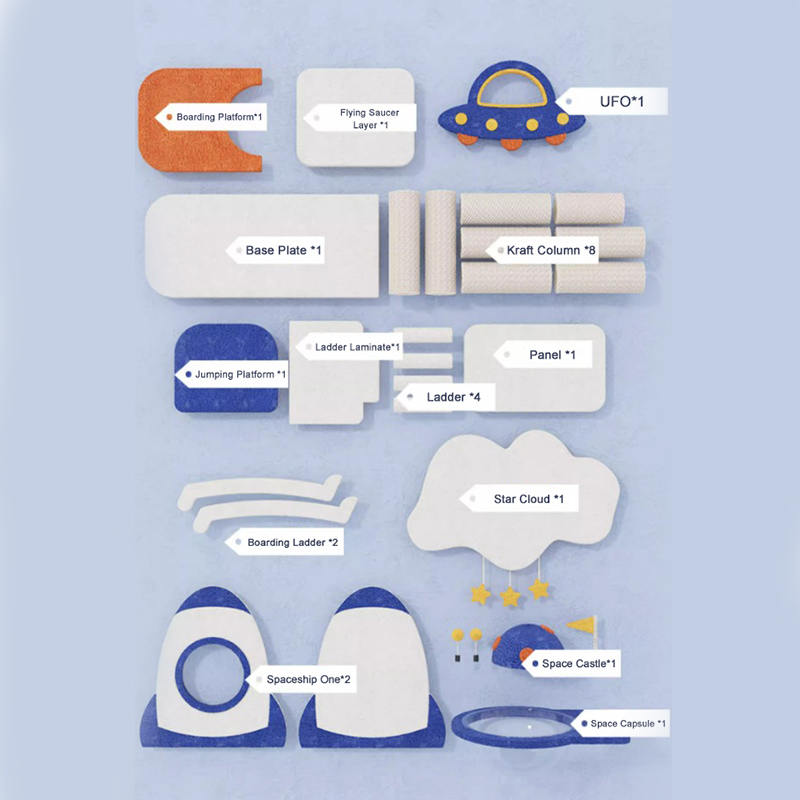 Blue Space Capsule Climbing Frame Cat Tree Tower Para sa Kuting Paglalaro ng Laruan Blue Space Capsule Climbing Frame Cat Tree Tower Para sa Kuting Paglalaro ng Laruan