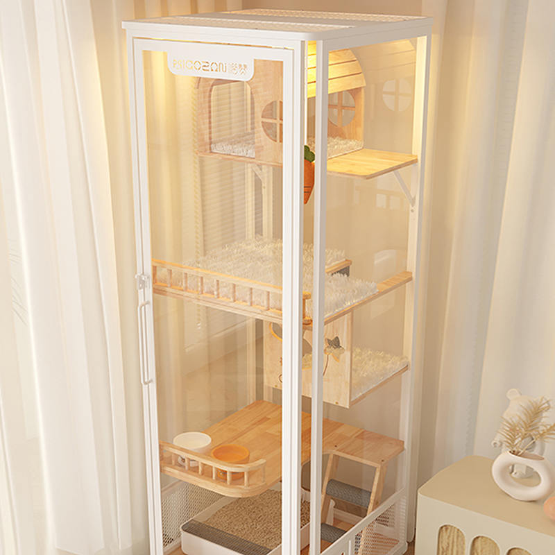 Panloob na panoramic tower hotel kahoy na villa malaking cat cage enclosure gabinete Panloob na panoramic tower hotel kahoy na villa malaking cat cage enclosure gabinete