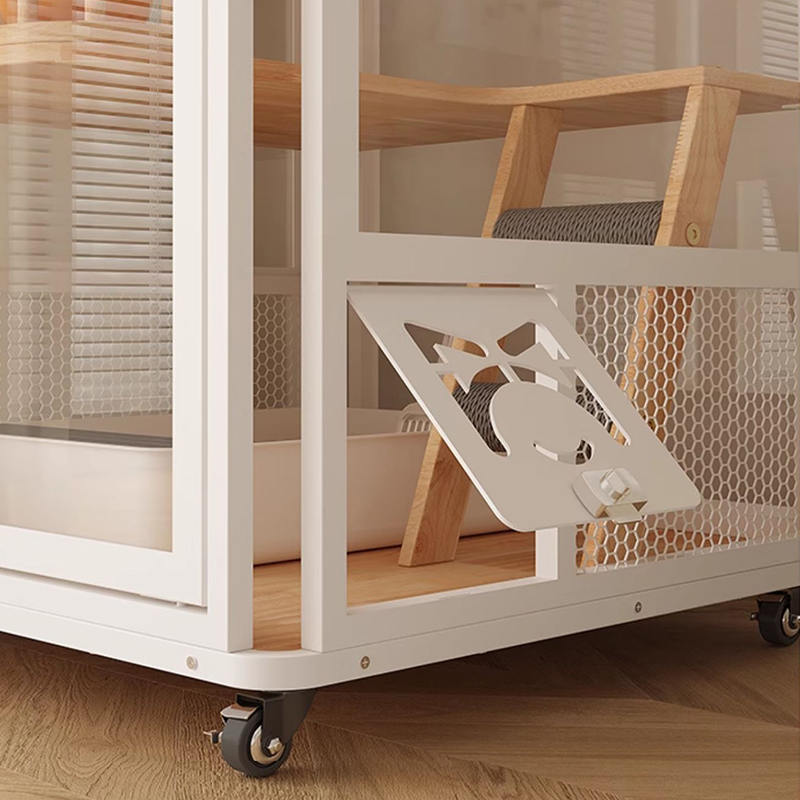 Panloob na panoramic tower hotel kahoy na villa malaking cat cage enclosure gabinete Panloob na panoramic tower hotel kahoy na villa malaking cat cage enclosure gabinete