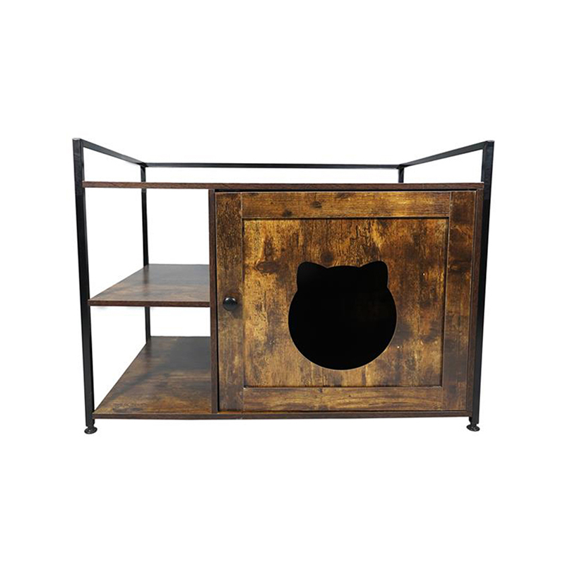 Mga istilo ng istilo ng muwebles na hawla na may imbakan ng istante ng basura ng basura