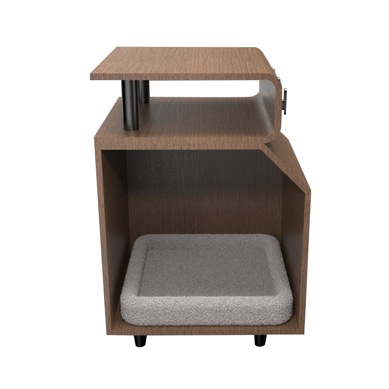 Wooden Pet Beds cat bed na may scratching board Wooden Pet Beds cat bed na may scratching board