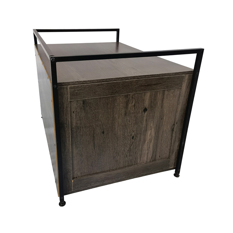 Panloob na gabinete ng basura na may istilo ng divider na istilo ng mga pusa ng hawla ng hawla Panloob na gabinete ng basura na may istilo ng divider na istilo ng mga pusa ng hawla ng hawla