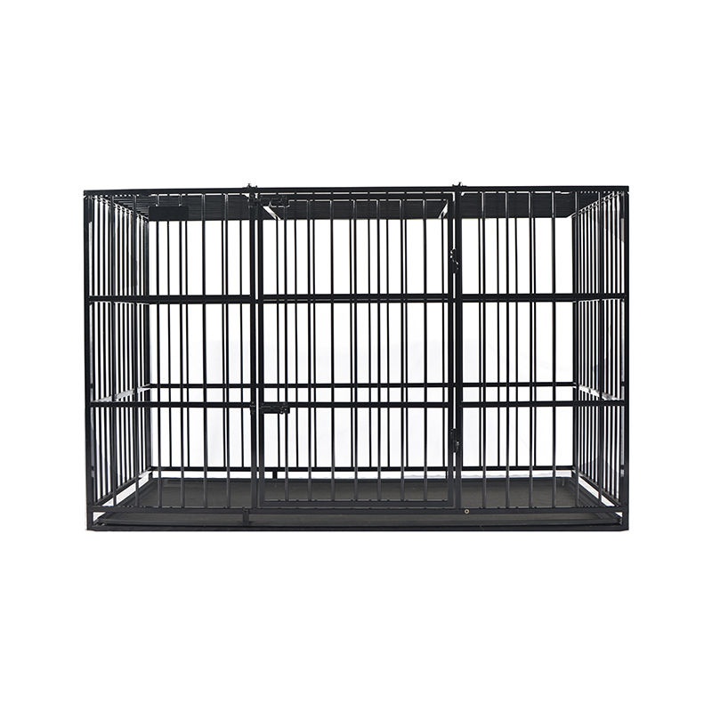 Buksan ang tuktok na anti-chew tube metal dog cage