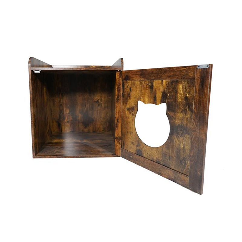 Panloob na gilid ng talahanayan ng basura ng gabinete ng kasangkapan sa bahay na pusa ng hawla Panloob na gilid ng talahanayan ng basura ng gabinete ng kasangkapan sa bahay na pusa ng hawla