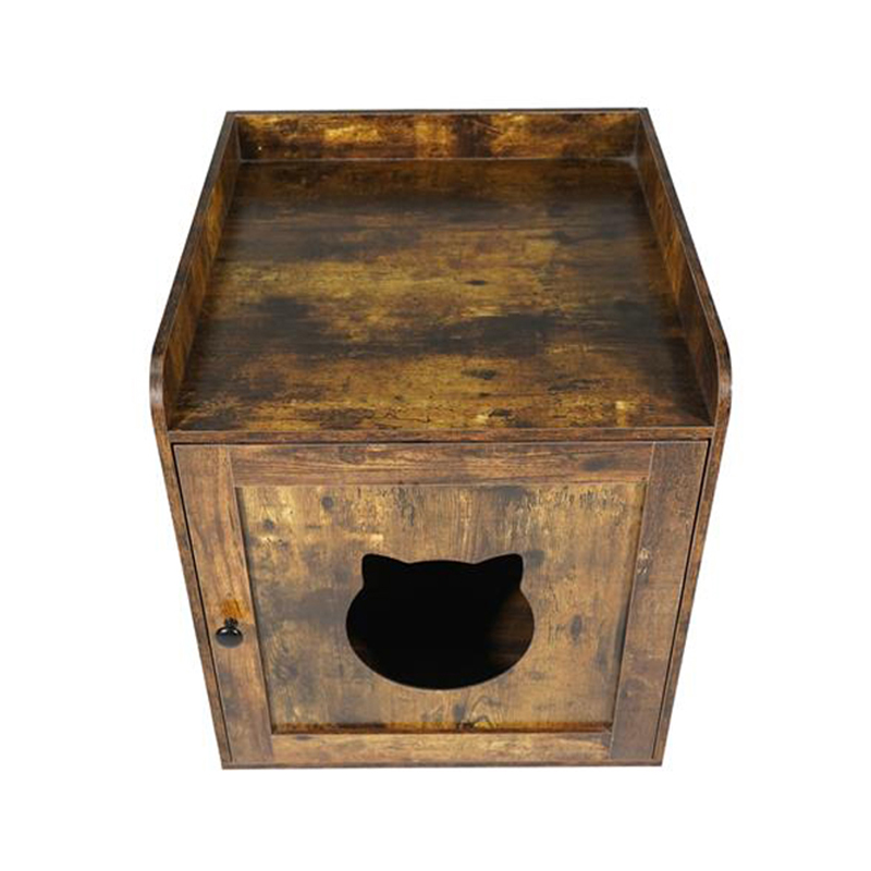 Panloob na gilid ng talahanayan ng basura ng gabinete ng kasangkapan sa bahay na pusa ng hawla Panloob na gilid ng talahanayan ng basura ng gabinete ng kasangkapan sa bahay na pusa ng hawla