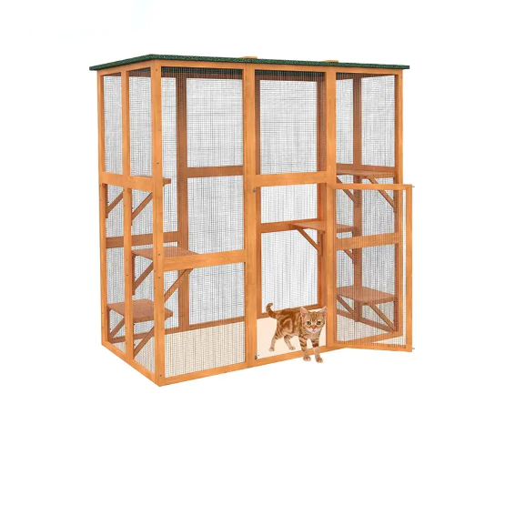Ano ang mga function ng Wooden Cat House?